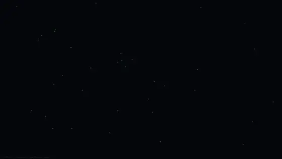 Ascii Boids Flock
