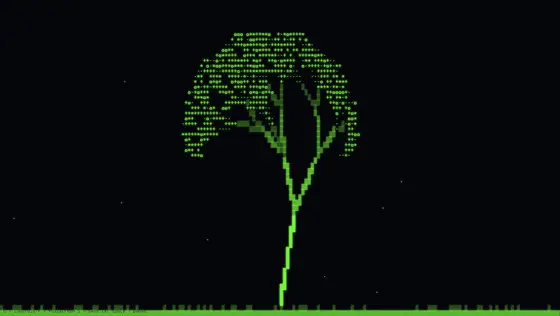 Ascii Fractal Tree