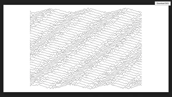 Flow Lines Svg