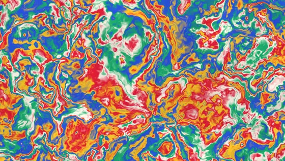 Marble Ink Swirl