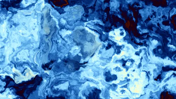Molten Warp Field, a generative piece from the algo-art gallery
