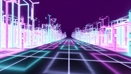 Wireframe Metropolis